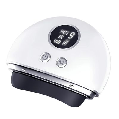 Hxhsgmeh Electric Scraping Board Red Bian Stone Hot Compress Lifting Relaxation Guasha Massage White