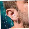 SOIMISS 40pcs Silicone Earplugs Waterproof Noise Reducing Ear Plugs for Sleep Swimming and Concerts view 4