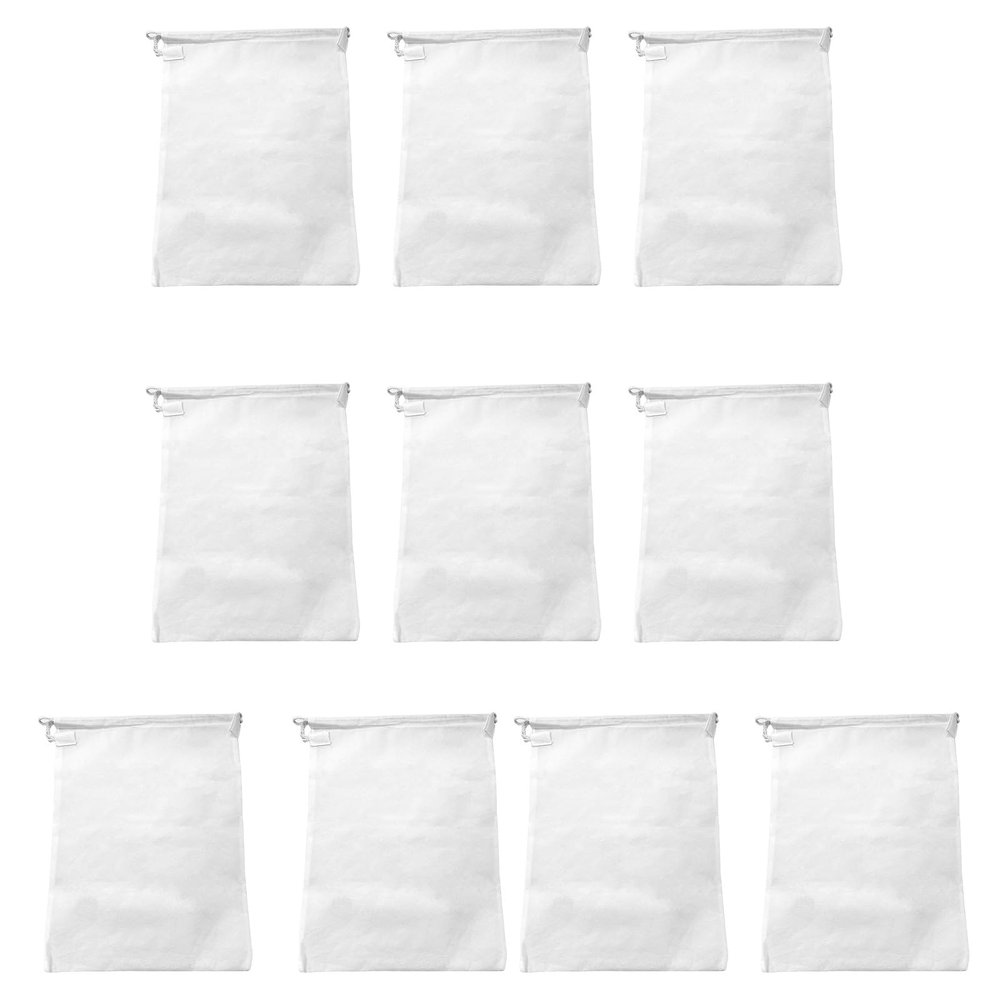 10Pcs Drawstring Laundry Bag Travel Dirty Clothes Organizers Bag Hotel Laundry Bag Fit Hamper Basket Camp Easy To Carry