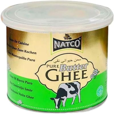 FreshCart Basics Nat-co's Butter Ghee 500g Pure Ghee For Traditional Cooking Rich and Aromatic Indian Cuisine Pack of 1