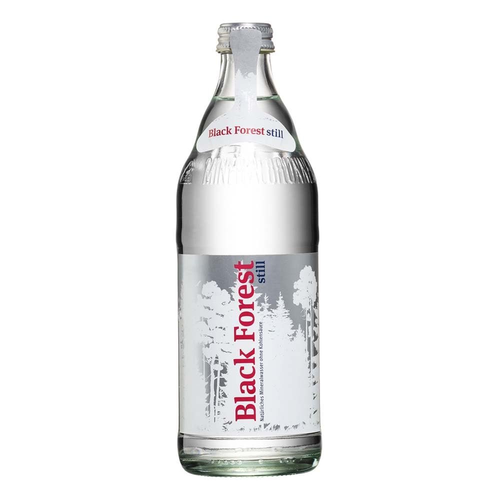 Black Forest Mineral Water Still, 0.5 L, Glass (12)