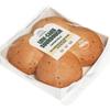 ROBERT ANDREW Low-Carb Sourdough Brown Rolls, 13.3g Carbs 12.3g Protein 156 Kcal, High Protein & Fibre, Freshly Baked Bread, Freezer Friendly, 4x60g view 2