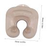 NIYANGLE Neck Rest for Salon Hair Styling Practical Grooves Design, Easy to Put on Shoulder PVC Neck Tray for Hair Washing and Perming, Suitable for Professional Salon and Home DIY Use view 2