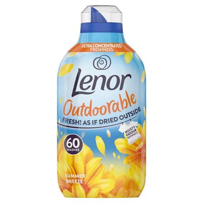 Lenor Fabric Enhancer Liquid Summer Breeze, 840ml
