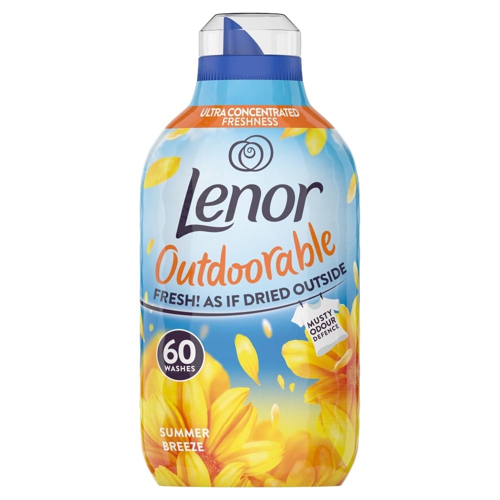 Lenor Fabric Enhancer Liquid Summer Breeze, 840ml