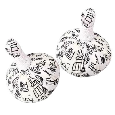 Moxibustion Heating Massage Balls Cotton Cloth 2pcs for Full Body Relief