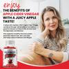 Apple Cider Vinegar Gummies, 1500mg ACV Gummies with Vitamin B, Chromium and Pomegranate | Non-GMO, Gluten-Free & Gelatine-Free | Juicy Apple Flavour | Vegan 120 Gummies (60 Servings) view 3