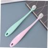 DEARMAMY 2pcs Boys and Girls Toothbrush Newborn Tooth Cleaning Brush Soft Bristles for Boy Girl Toothbrush Years Old view 3