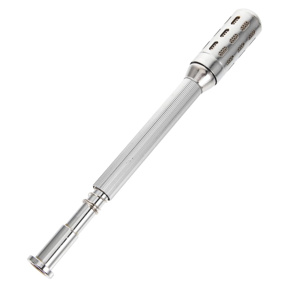 VALICLUD Portable Stainless Steel Moxibustion Stick Portable Moxa Burner Relieving Fatigue Silver Body Massager for Female Skin and Stomach Care