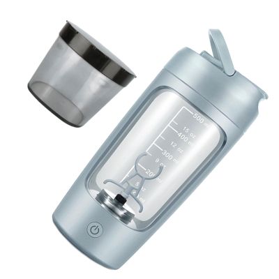 Morain Electric Shaker with Powder Compartment 650ml Shaker Protein Shake Rechargeable Protein Mixer Shaker for Protein