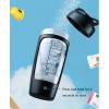 Morain Electric Shaker with Powder Compartment 650ml Shaker Protein Shake Rechargeable Protein Mixer Shaker for Protein view 3