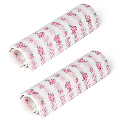 100 Heart-Shaped Wax Paper Sheets - Grease Resistant Food Wrapping for Sandwiches, Burgers, Bread | Festive Design for Picnics, Deli & Holidays
