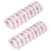 100 Heart-Shaped Wax Paper Sheets - Grease Resistant Food Wrapping for Sandwiches, Burgers, Bread | Festive Design for Picnics, Deli & Holidays view 1