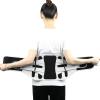 Morain Ergonomic Lower Back Brace with Lumbar Pad Breathable Lumbar Belt Back Adjustable Lower Back Waist view 1
