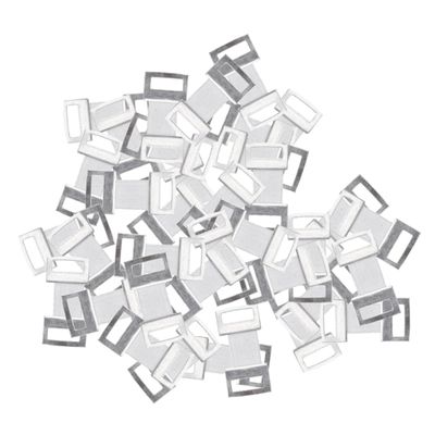 CALLARON 100pcs Aluminum Buckle Clips Stretch Wrap Gauze Wrap Clips for Gauze and Use