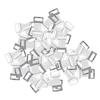 CALLARON 100pcs Aluminum Buckle Clips Stretch Wrap Gauze Wrap Clips for Gauze and Use view 1