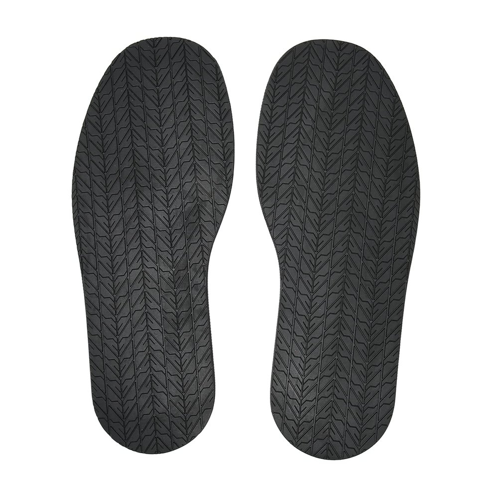 12.7 X 4.9 in, Rubber Shoe Soles for Repair, Cuttable, Light Weight, Noise Reduction, Indoor and Outdoor. Full Soles, Replacement, with Premium Material, Easily Fit Your Size
