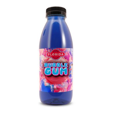 Florida Syrups Flavours Compatible with Sodastream Machines - Soda Drink Flavourings 330 ml (Pack of 1), Bubblegum Sugar