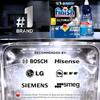 Finish Dishwasher Tablet, Ultimate, 48 Tablets, Lemon Sparkle, Clean & Shine Detergent Tabs, Tough on Grease Stains, Effective for Short Eco Cycle view 4