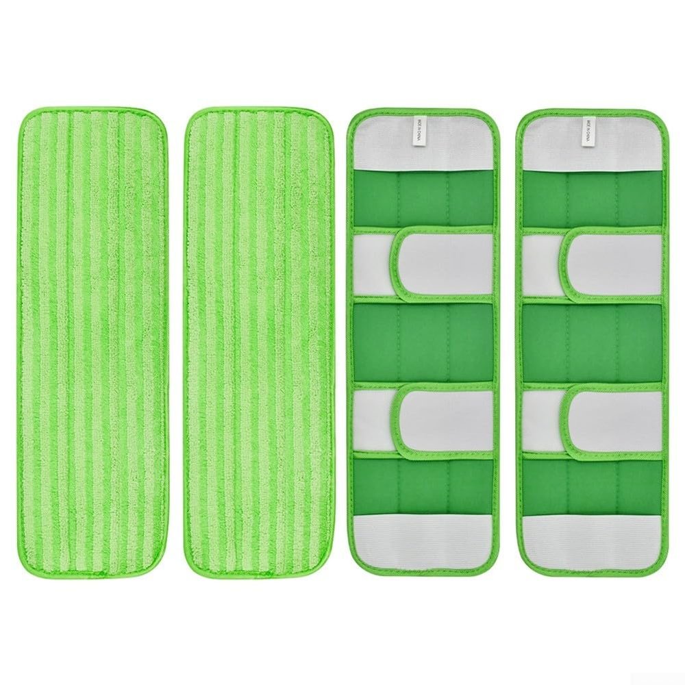 Reusable Dust Mop Pads For For Swiffer For Sweeper XL, Enhanced Absorbency and Easy Attachment (4 PACK)