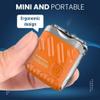 R-12 Mini Electric Shaver for Men, 2025 New Portable Waterproof Beard Shaver with Suitcase Design, Travel-Friendly Men's Shaving Razor (Black) view 2