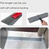 Compact Climbing Mat Threshold Ramp for Robot Sweeper Transition Non Step Ramp Home Threshold Ramp Pad Plastic Small Step Pad(Natural,100cm/39in) view 4