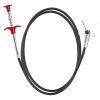 GDOMI 116" Drain Snake Hair Drain Clog Remover Tool with 4 Claws Bendable Hose - Flexible Grabber Claw Pick Up Reacher Tool for Clogged Drains Opener Cleaning view 1