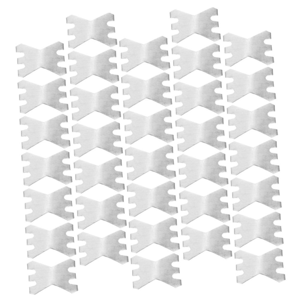 COLLBATH 100pcs Bandage Clips Compact Aluminum Bandage Fixator Portable Essential for Outdoor Use