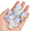 10pcs Fluorite Opal Natural Stone Square Stone Polishing Aquarium Decoration Gift view 1