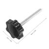 DEARMAMY Rollator Walker Replacement Hand Screw Set M6 Threaded Star Knob with Washer for Mobility Aid Adjustment Walker Arm Rest Attachment view 2