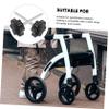 DEARMAMY Rollator Walker Replacement Hand Screw Set M6 Threaded Star Knob with Washer for Mobility Aid Adjustment Walker Arm Rest Attachment view 3