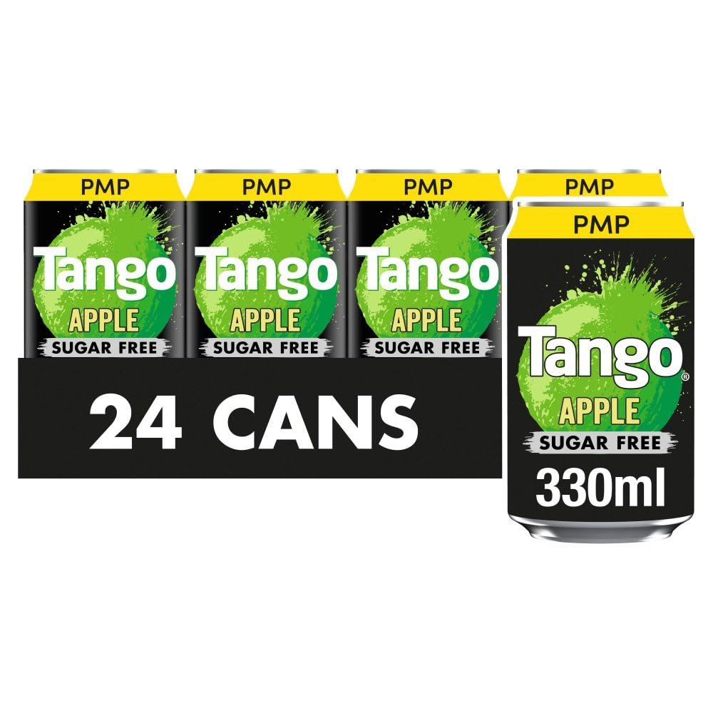 Soft Drink Cans All Flavours 24x330ml (330ml, Tango Apple Sugar Free)