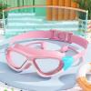 Ocastuted Kids Swim Goggles - Toddler Swim Goggles - Waterproof Large Frame Anti-fog Anti-UV Leak-proof Earplug With Case 2-14 Years Old For Beach view 4