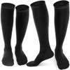 CAMBIVO Compression Socks for Women & Men 2 Pairs, Flight Socks Compression Stockings Running Socks for Calf & Ankle Support, Sports, Flying, Maternity Pregnancy, Nurses, Travel view 1
