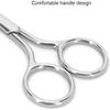 Nose Hair Scissors, Facial Hair Scissors, Professional Stainless Steel Rounded Tip Scissors For Eyebrows Nose Moustache Beardmj-Wb090 Useful view 2