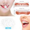 Brigtviee 1 Pairs Clip in Veneers Teeth, Instant Veneers Dentures Fake Teeth Veneers, Whitening Cosmetic Teeth Top and Bottom, Snap on Veneers False Teeth for Men and Women Regain Confident Smile view 3