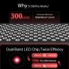 GOURIXIN Red Light Therapy for Full Body, 660nm & 850nm Red and Near Infrared with 300 Dual Chip Clinical Grade LEDs, Universal Wheel, Touchscreen and Timer view 4