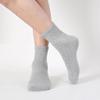AAILA FASHION Unisex Grey Low-Cut Sports Socks - Breathable, Cushioned, Multi-Pack Gym Running UK (3) view 2