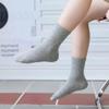 AAILA FASHION Unisex Grey Low-Cut Sports Socks - Breathable, Cushioned, Multi-Pack Gym Running UK (3) view 4