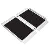 HTDRE Handicap Ramps Aluminum Wheelchair Ramp Foldable Threshold Ramp Portable Handicap Ramps For Home Entry Trolley Scooter Ramp Non slip Ramps Sturdy view 1