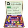 GRO VITS - Prescription Chocolate Gift Box - 10 Mini Chocolate Bars Funny Gifts Chocolate Gift Box Perfect for Get Well Soon Gifts, Presents, Birthdays, Gifting And Treats view 1