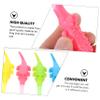 DEARMAMY 8pcs Cartoon Boy Girl Tooth Cleaning Tool Boys and Girls Toothbrushes Supple Bristle Toothbrush at Home Oral Care Random Color view 4