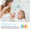 PACKOVE 16pcs Portable Toothbrushes for Boy Girl Manual Cartoon Toothbrush Teeth Cleaning Brush Dental Care Tool for Boys and Girls Toothbrushing at Home Travel Random Color view 4