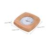 BESTYASH Indoor Wood Sauna and Hygrometer Accurate Humidity Hydrometer for Sauna Room and Steam Spaces Wall-mounted Design for Optimal Temperature Control view 2