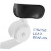 SUPVOX 4pcs Plastic Wheel Replacement Parts for Walker Wheels Stroller and Beach Cart for Walkers and Shopping Carts view 3
