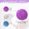 3-Pack Tumble Dryer Balls, Reusable Dryer Balls for Faster Drying, Softening Clothes, and Reducing Static Cling view 2