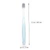 VALICLUD 6pcs Crystal Toothbrush Set with Soft Bristles and Wide Head for Adults, Deep Cleaning and Comfortable Grip, Suitable for Travel and Camping, Pegt and Pet Material view 3