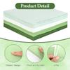 100Pcs Sage Green Party Napkins Gradient Green Disposable Paper Napkins 4 Colors 6.5" Dinner Luncheon Cocktail Napkins for Xmas Birthday Wedding Baby Shower Party Supplies view 3