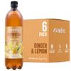Nexba Ginger & Lemon Kombucha 1 L (Pack of 6) view 1