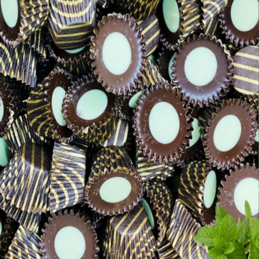 Chocolate Icy Cups | Minty Flavour | Cupcake shaped | Mini Choc Treats | Vegetarian (2kg)